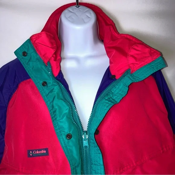 Columbia Vintage Powder Keg Women’s AllWeather Coat Excellent Condition Sz Large - Picture 7 of 16